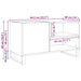 Dulap pentru discuri de vinil Stejar Negru 85 x 38 x 48 cm - WALTI WALTI