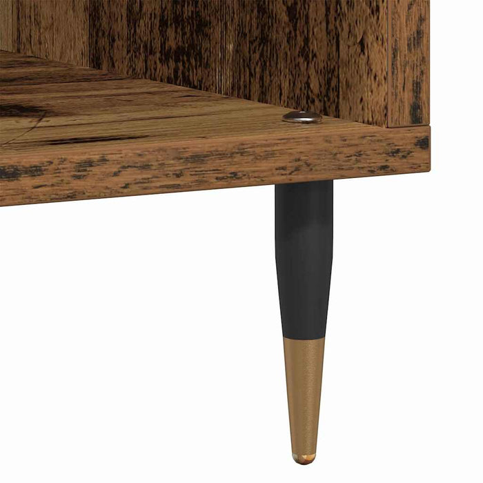 Dulap pentru discuri de vinil Lemn vechi 100 x 38 x 48 cm - WALTI WALTI
