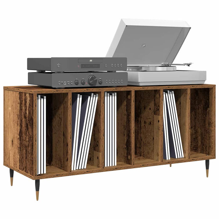 Dulap pentru discuri de vinil Lemn vechi 100 x 38 x 48 cm - WALTI WALTI