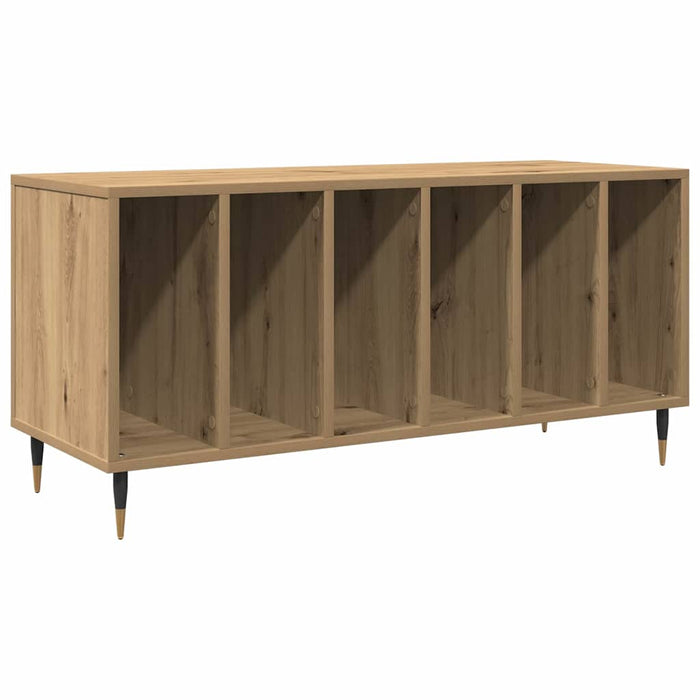 Dulap pentru discuri de vinil stejar artizanal 100 x 38 x 48 cm - WALTI WALTI