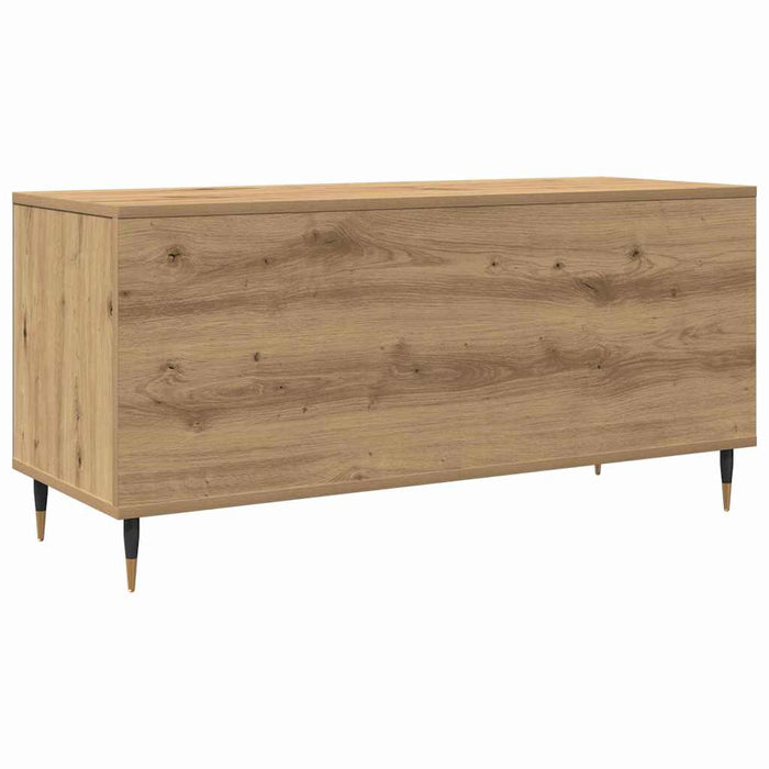 Dulap pentru discuri de vinil stejar artizanal 100 x 38 x 48 cm - WALTI WALTI