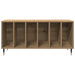 Dulap pentru discuri de vinil stejar artizanal 100 x 38 x 48 cm - WALTI WALTI