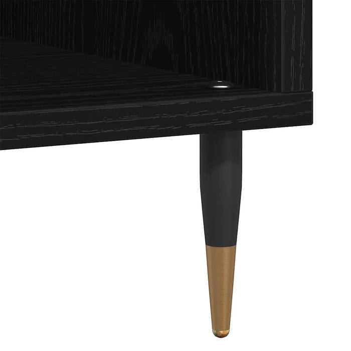 Dulap pentru discuri de vinil Stejar Negru 100 x 38 x 48 cm - WALTI WALTI