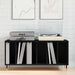 Dulap pentru discuri de vinil Stejar Negru 100 x 38 x 48 cm - WALTI WALTI