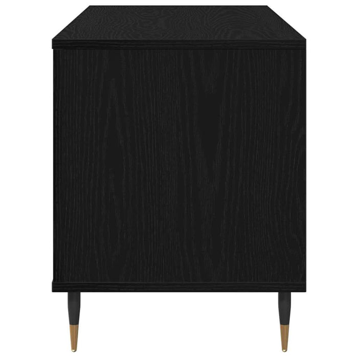 Dulap pentru discuri de vinil Stejar Negru 100 x 38 x 48 cm - WALTI WALTI