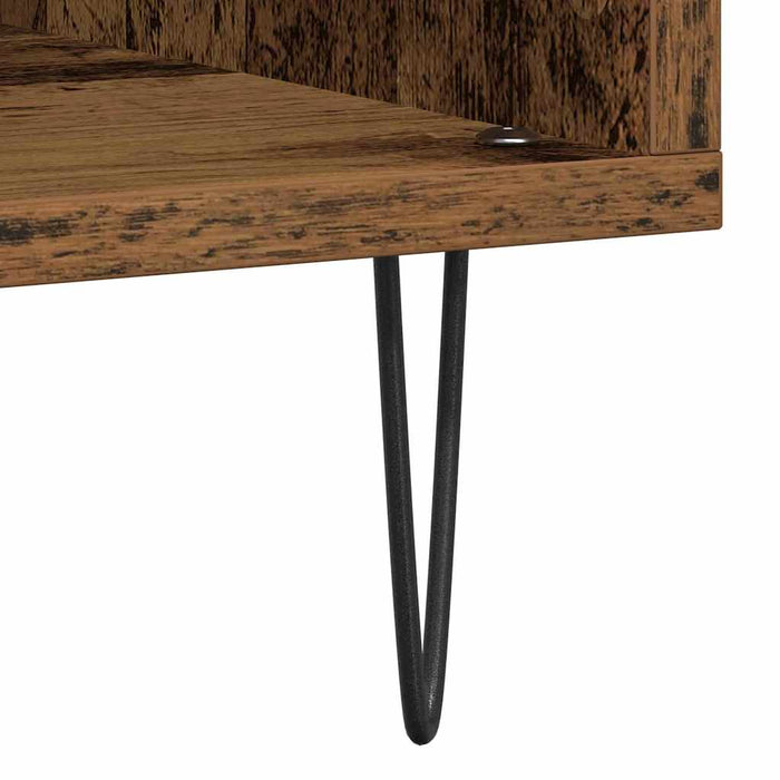 Dulap pentru discuri de vinil Lemn vechi 100 x 38 x 48 cm - WALTI WALTI