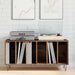 Dulap pentru discuri de vinil Lemn vechi 100 x 38 x 48 cm - WALTI WALTI