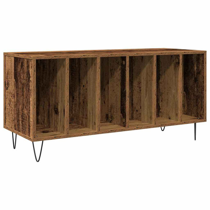 Dulap pentru discuri de vinil Lemn vechi 100 x 38 x 48 cm - WALTI WALTI