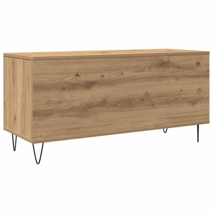 Dulap pentru discuri de vinil stejar artizanal 100 x 38 x 48 cm - WALTI WALTI