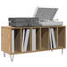Dulap pentru discuri de vinil stejar artizanal 100 x 38 x 48 cm - WALTI WALTI
