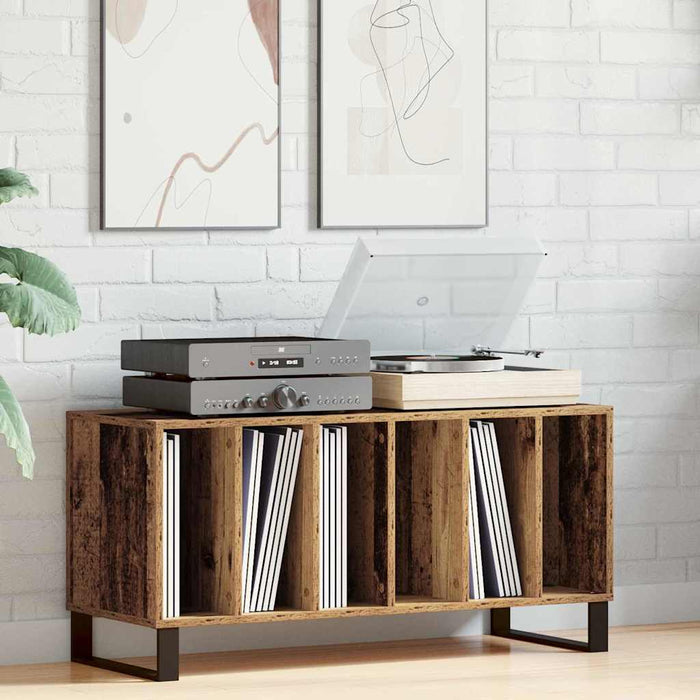 Dulap pentru discuri de vinil Lemn vechi 100 x 38 x 48 cm WALTI