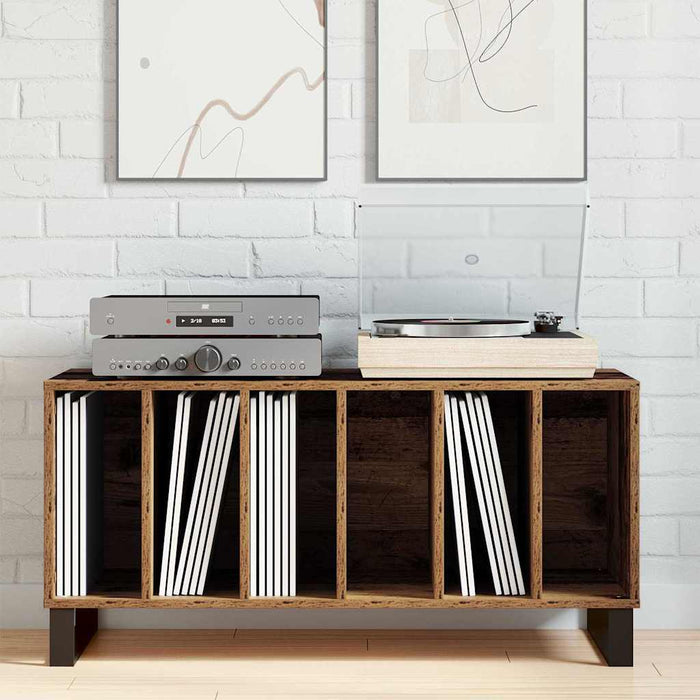 Dulap pentru discuri de vinil Lemn vechi 100 x 38 x 48 cm WALTI