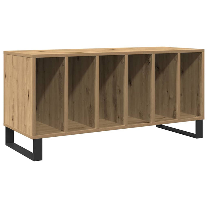 Dulap pentru discuri de vinil stejar artizanal 100 x 38 x 48 cm - WALTI WALTI