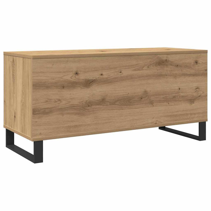Dulap pentru discuri de vinil stejar artizanal 100 x 38 x 48 cm - WALTI WALTI