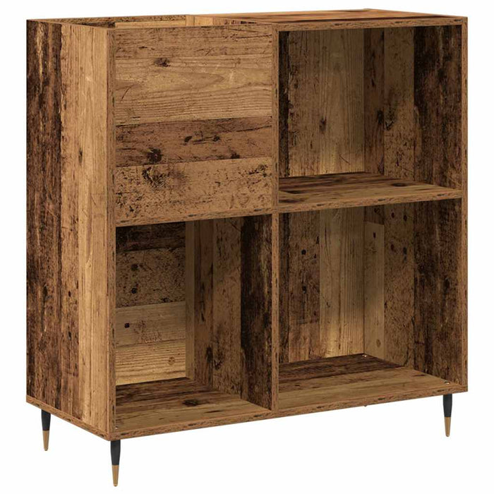Dulap pentru discuri de vinil Lemn vechi 85 x 38 x 89 cm - WALTI WALTI