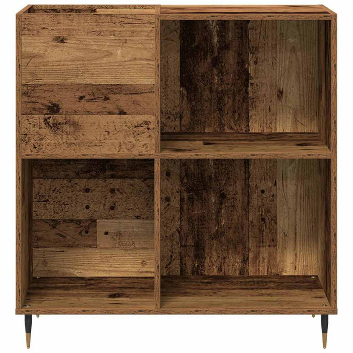 Dulap pentru discuri de vinil Lemn vechi 85 x 38 x 89 cm - WALTI WALTI