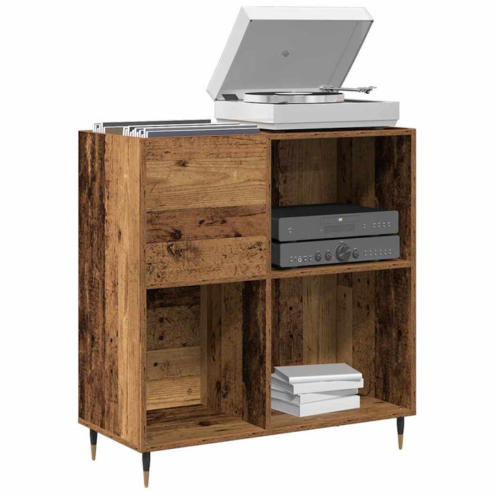 Dulap pentru discuri de vinil Lemn vechi 85 x 38 x 89 cm - WALTI WALTI
