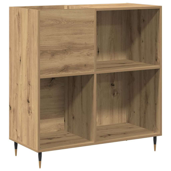 Dulap pentru discuri de vinil stejar artizanal 85 x 38 x 89 cm - WALTI WALTI