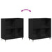 Dulap pentru discuri de vinil Stejar Negru 85 x 38 x 89 cm - WALTI WALTI