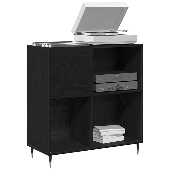 Dulap pentru discuri de vinil Stejar Negru 85 x 38 x 89 cm - WALTI WALTI