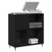 Dulap pentru discuri de vinil Stejar Negru 85 x 38 x 89 cm - WALTI WALTI