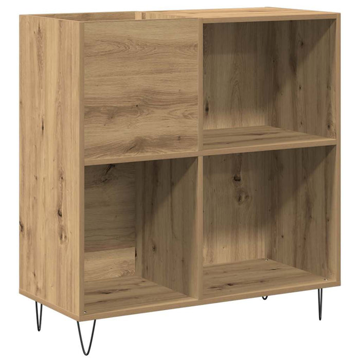 Dulap pentru discuri de vinil stejar artizanal 85 x 38 x 89 cm - WALTI WALTI
