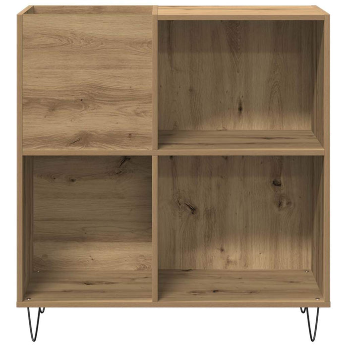 Dulap pentru discuri de vinil stejar artizanal 85 x 38 x 89 cm - WALTI WALTI