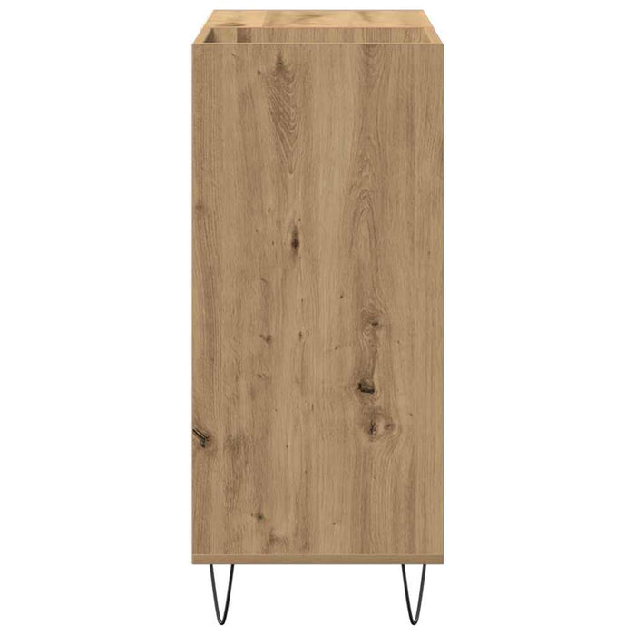 Dulap pentru discuri de vinil stejar artizanal 85 x 38 x 89 cm - WALTI WALTI