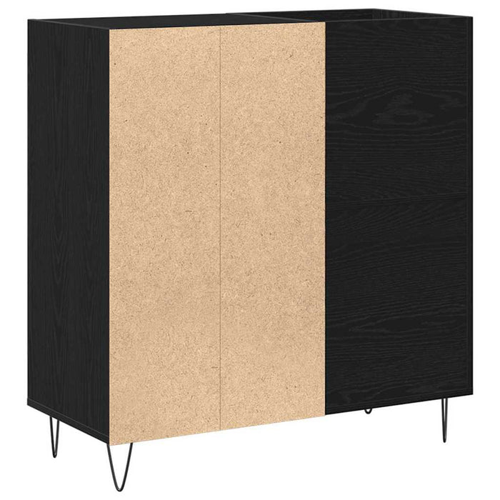 Dulap pentru discuri de vinil Stejar Negru 85 x 38 x 89 cm - WALTI WALTI