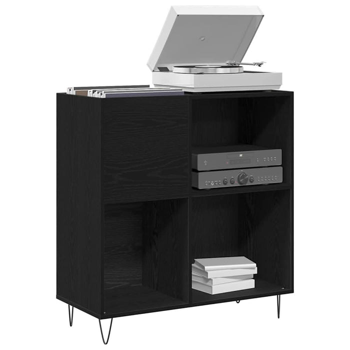 Dulap pentru discuri de vinil Stejar Negru 85 x 38 x 89 cm - WALTI WALTI