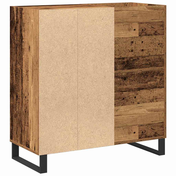 Dulap pentru discuri de vinil Lemn vechi 84,5 x 38 x 89 cm WALTI