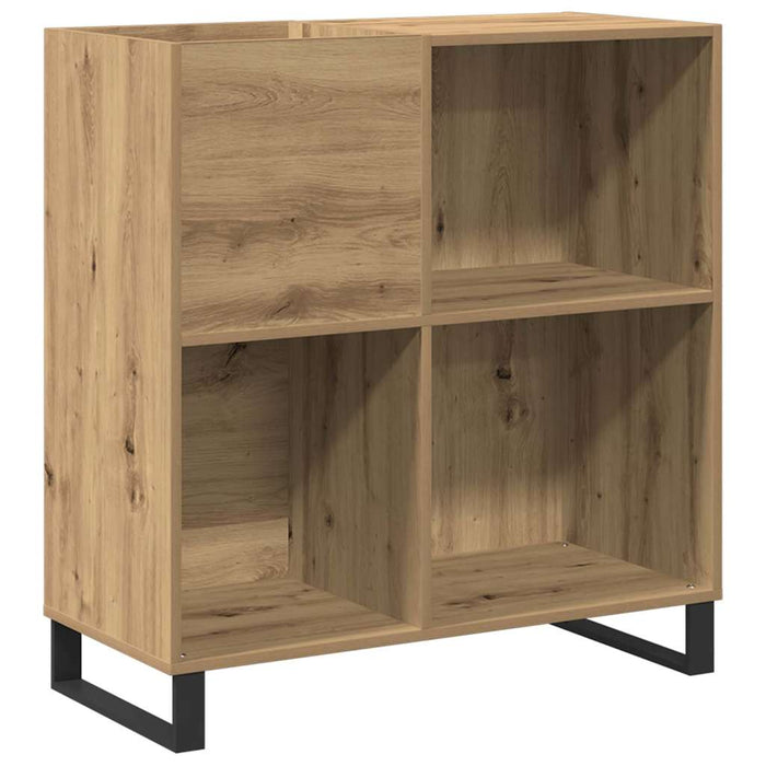 Dulap pentru discuri de vinil stejar artizanal 85 x 38 x 89 cm - WALTI WALTI