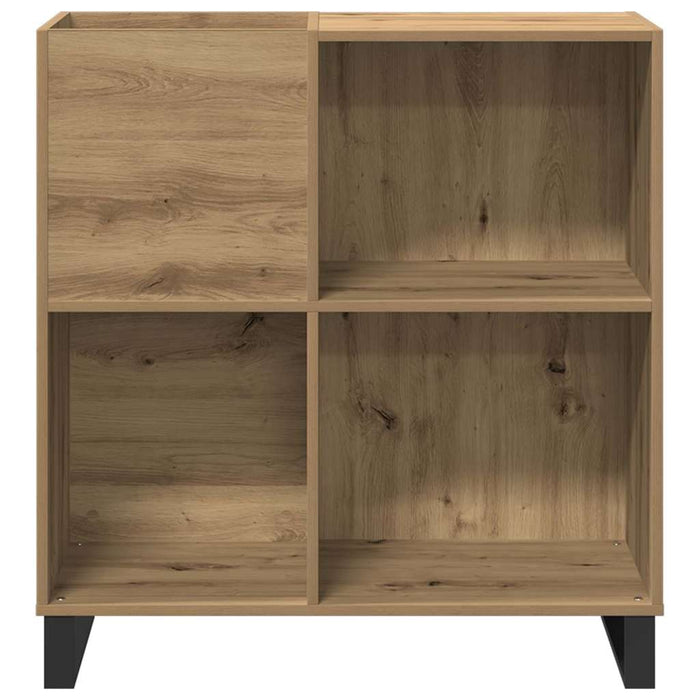 Dulap pentru discuri de vinil stejar artizanal 85 x 38 x 89 cm - WALTI WALTI