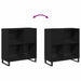Dulap pentru discuri de vinil Stejar Negru 85 x 38 x 89 cm - WALTI WALTI