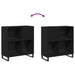Dulap pentru discuri de vinil Stejar Negru 85 x 38 x 89 cm - WALTI WALTI