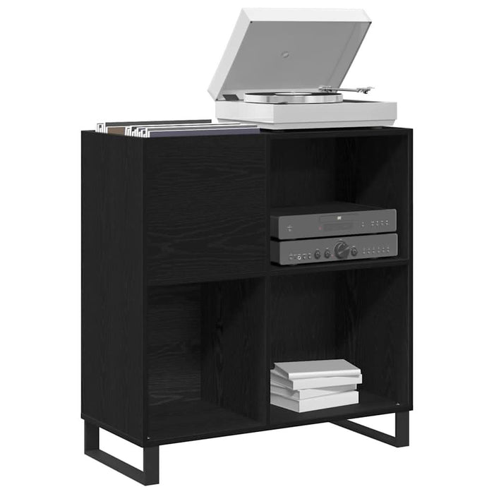 Dulap pentru discuri de vinil Stejar Negru 85 x 38 x 89 cm - WALTI WALTI