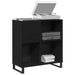Dulap pentru discuri de vinil Stejar Negru 85 x 38 x 89 cm - WALTI WALTI