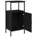 Dulap de noapte Stejar Negru 41 x 31 x 80 cm Lemn compozit - WALTI WALTI