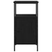 Dulap de noapte Stejar Negru 41 x 31 x 80 cm Lemn compozit - WALTI WALTI