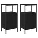 Dulap de noapte 2 pcs Stejar Negru 41 x 31 x 80 cm - WALTI WALTI