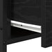 Dulap de noapte Stejar Negru 34 x 35,5 x 70 cm Lemn compozit - WALTI WALTI