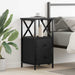 Dulap de noapte Stejar Negru 34 x 35,5 x 70 cm Lemn compozit - WALTI WALTI