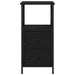 Dulap de noapte Stejar Negru 34 x 35,5 x 70 cm Lemn compozit - WALTI WALTI