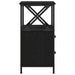 Dulap de noapte Stejar Negru 34 x 35,5 x 70 cm Lemn compozit - WALTI WALTI