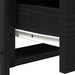 Dulap de noapte Stejar Negru 34 x 35,5 x 50 cm Lemn compozit - WALTI WALTI