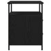 Dulap de noapte Stejar Negru 34 x 35,5 x 50 cm Lemn compozit - WALTI WALTI
