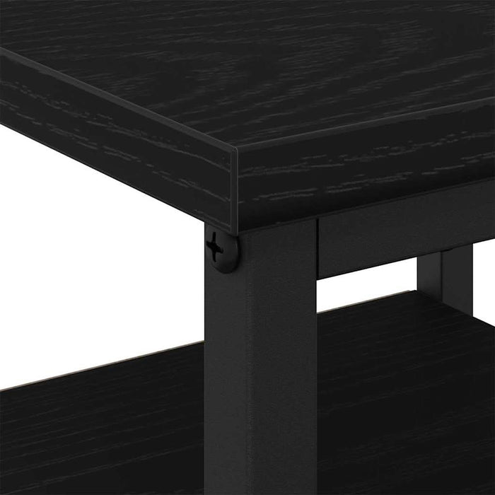 Dulap de noapte cu sertar 2 pcs Stejar Negru 34 x 36 x 50 cm - WALTI WALTI