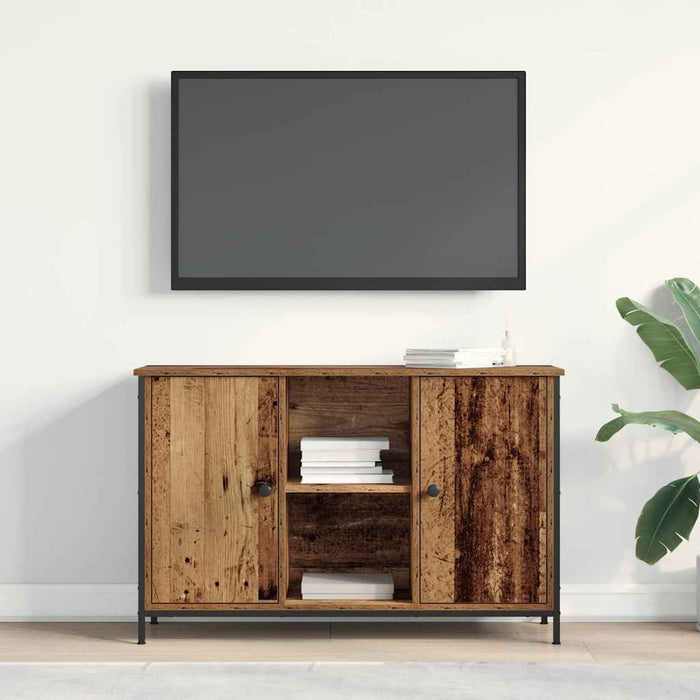 Set comodă TV Lemn Vechi 101 x 35 x 65 cm Lemn compozit - WALTI WALTI
