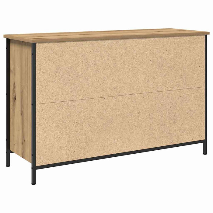Cabinet TV stejar artizanal 101 x 35 x 65 cm Lemn compozit - WALTI WALTI