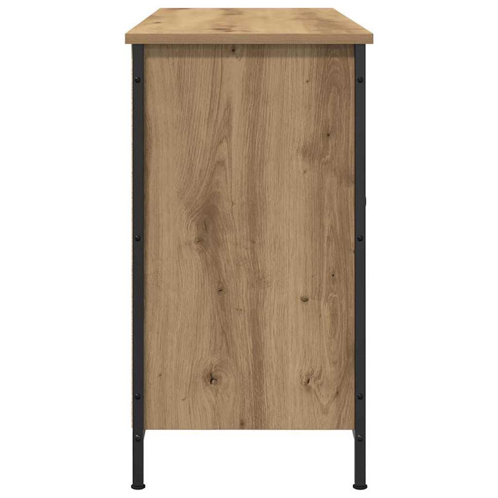 Cabinet TV stejar artizanal 101 x 35 x 65 cm Lemn compozit - WALTI WALTI